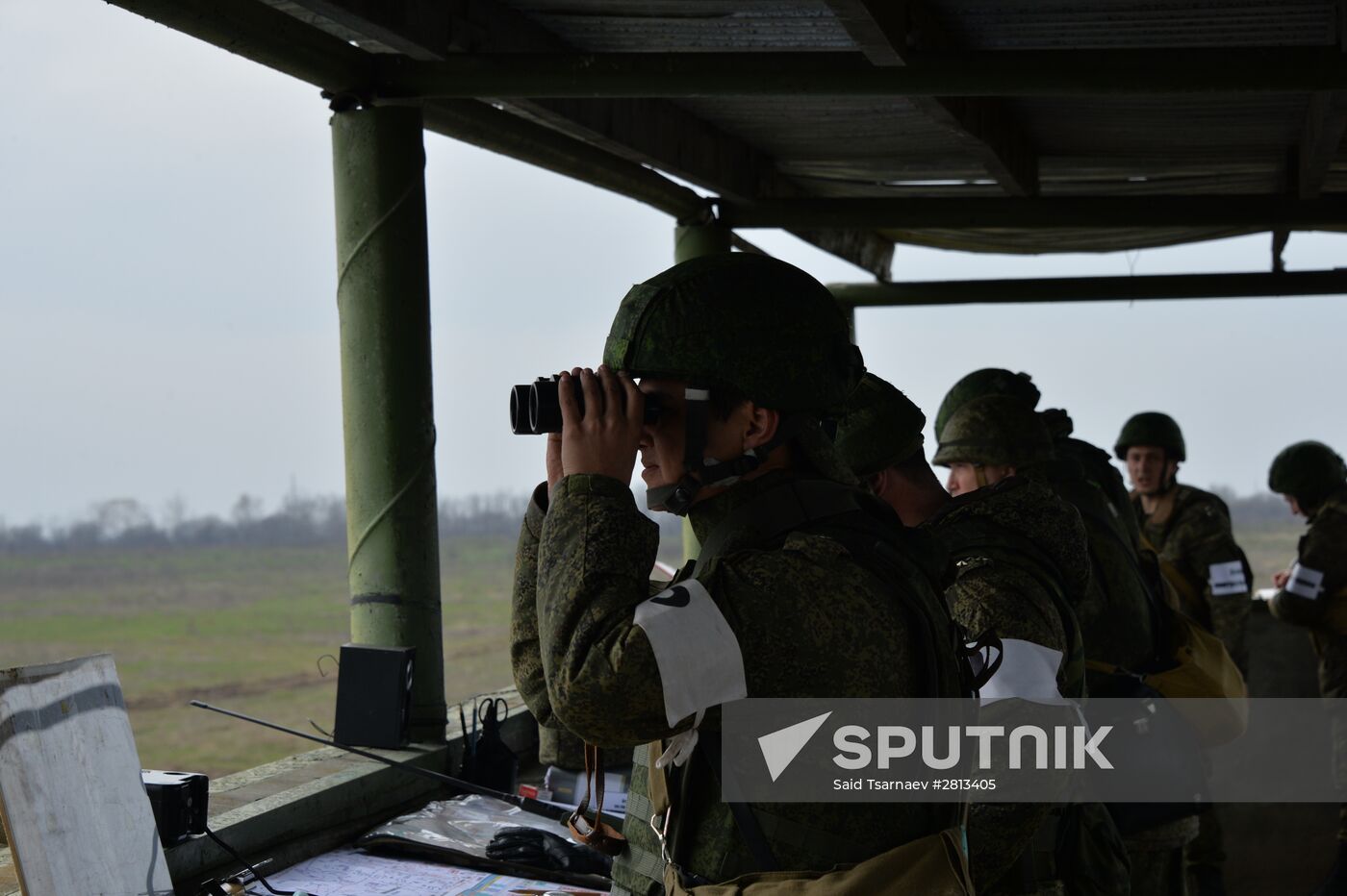 Battalion tactical exercise in Chechnya