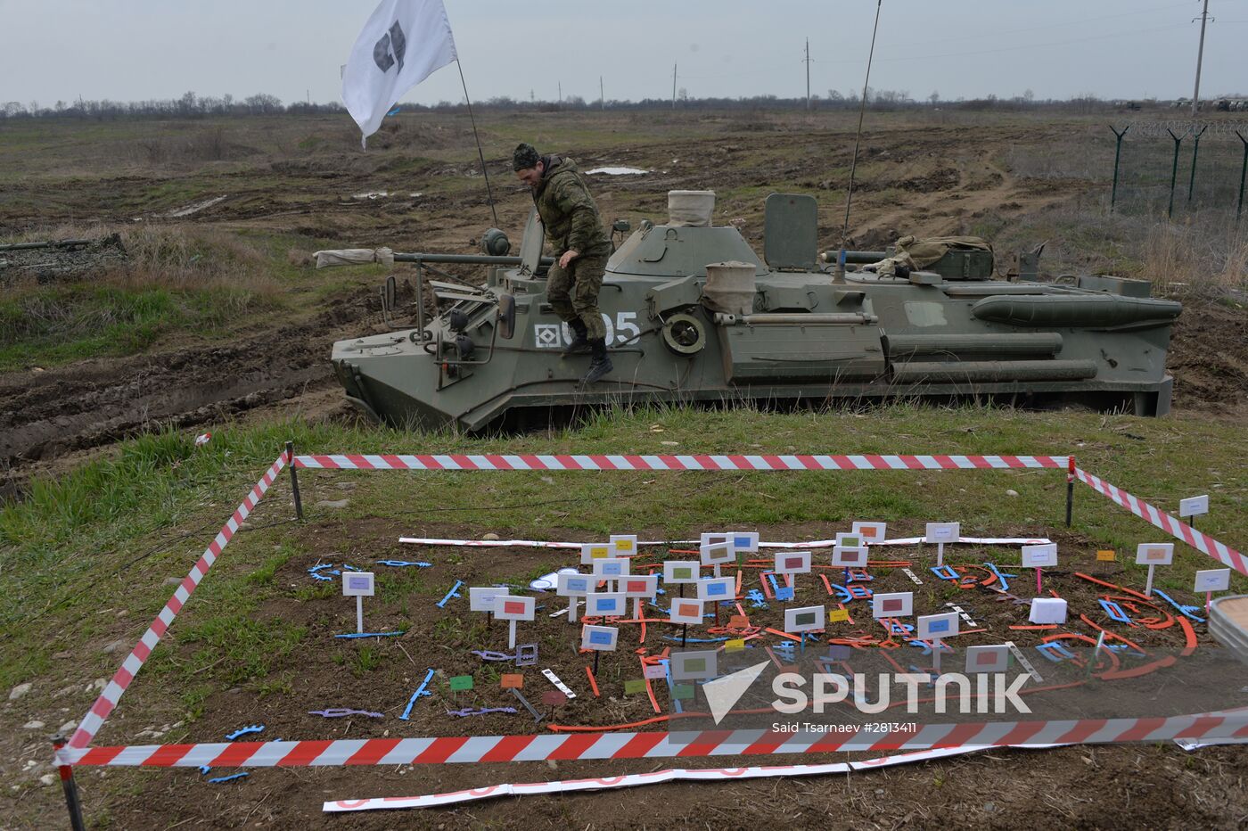 Battalion tactical exercise in Chechnya