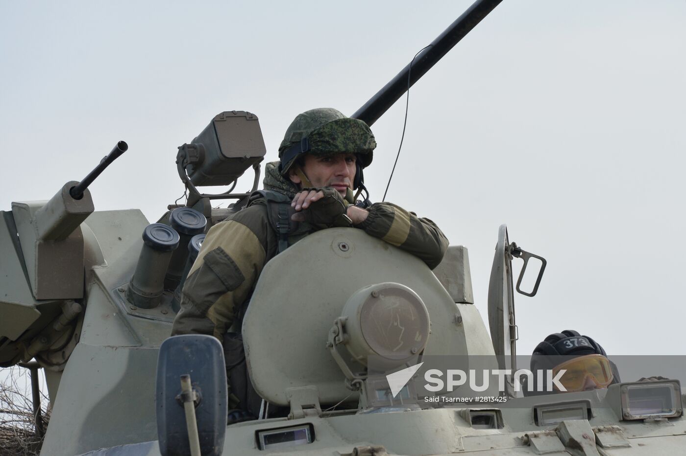 Battalion tactical exercise in Chechnya