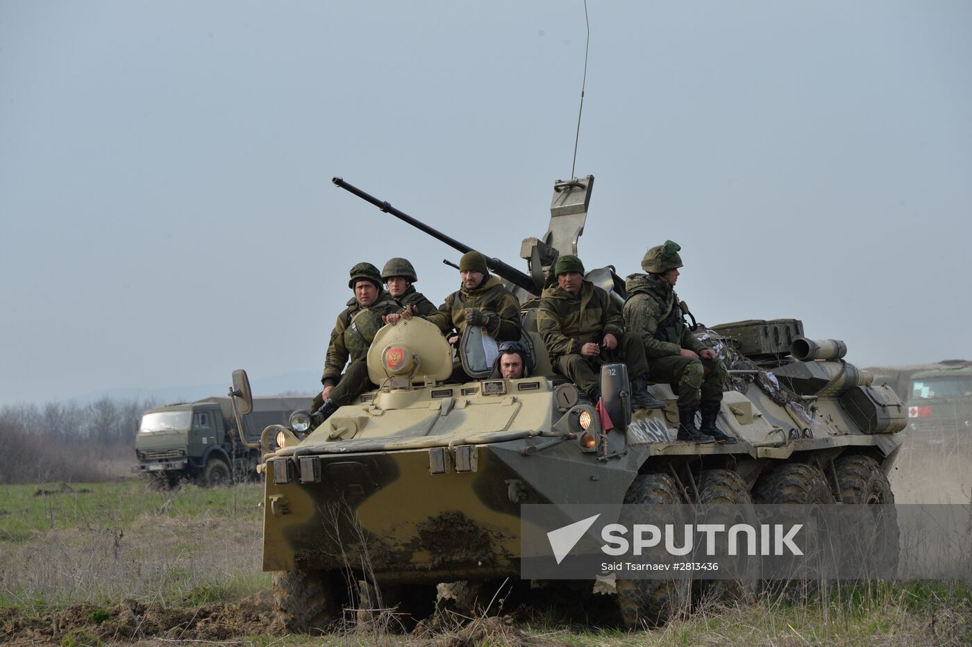 Battalion tactical exercise in Chechnya