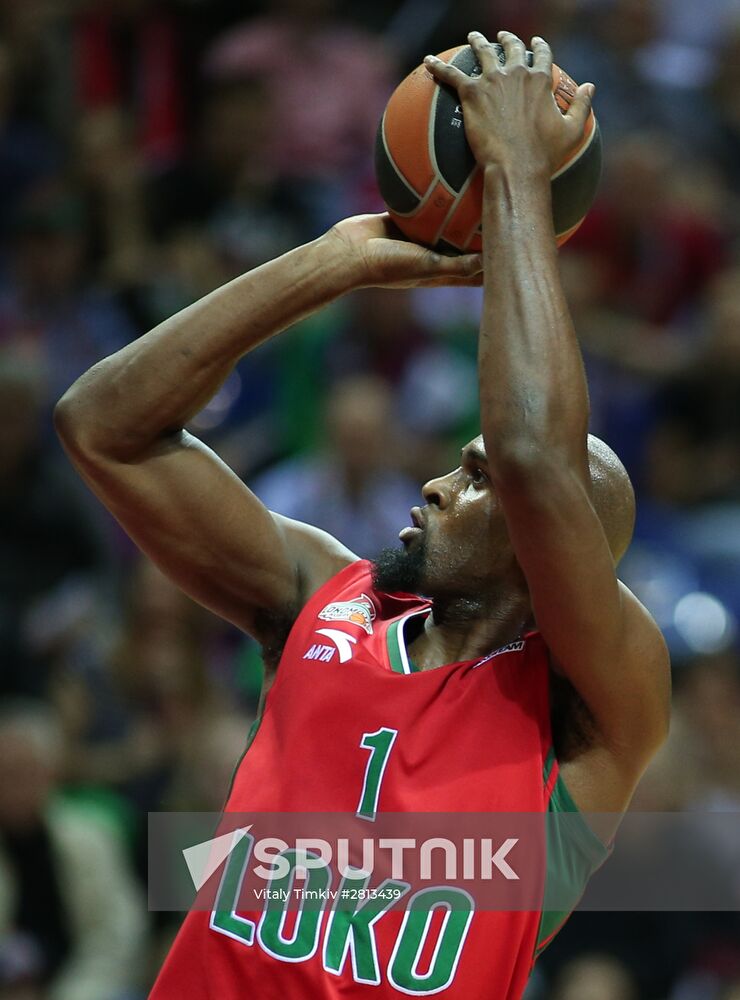 Euroleague Basketball. Lokomotiv Kuban vs. Crvena Zvezda