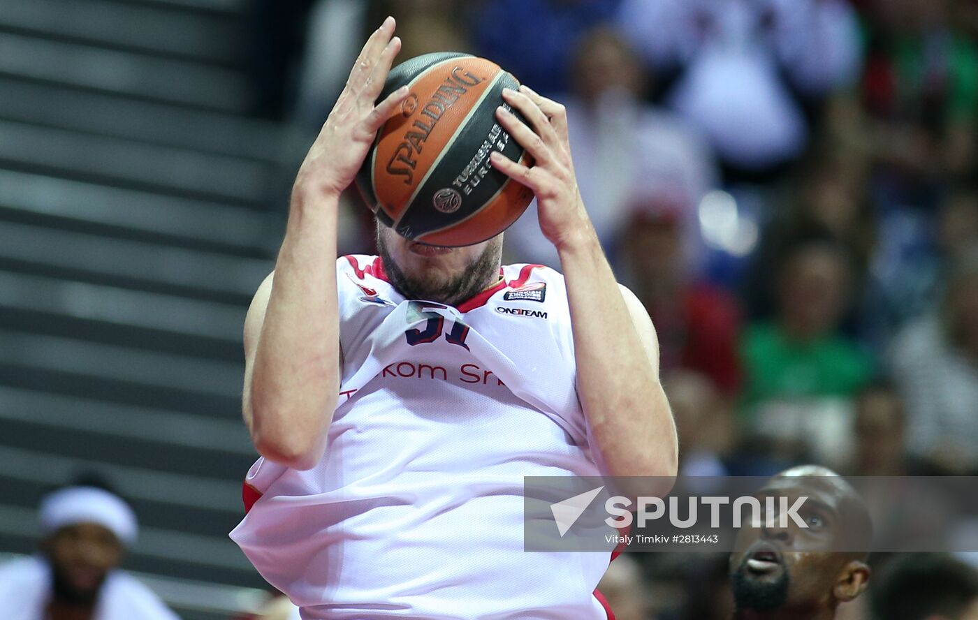 Euroleague Basketball. Lokomotiv Kuban vs. Crvena Zvezda