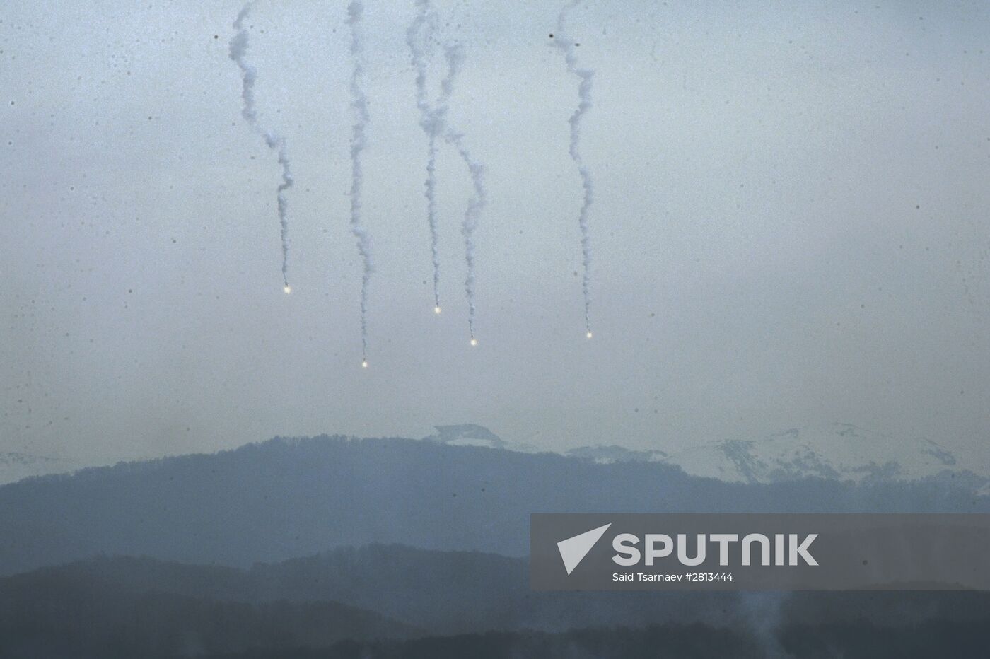 Battalion tactical exercise in Chechnya