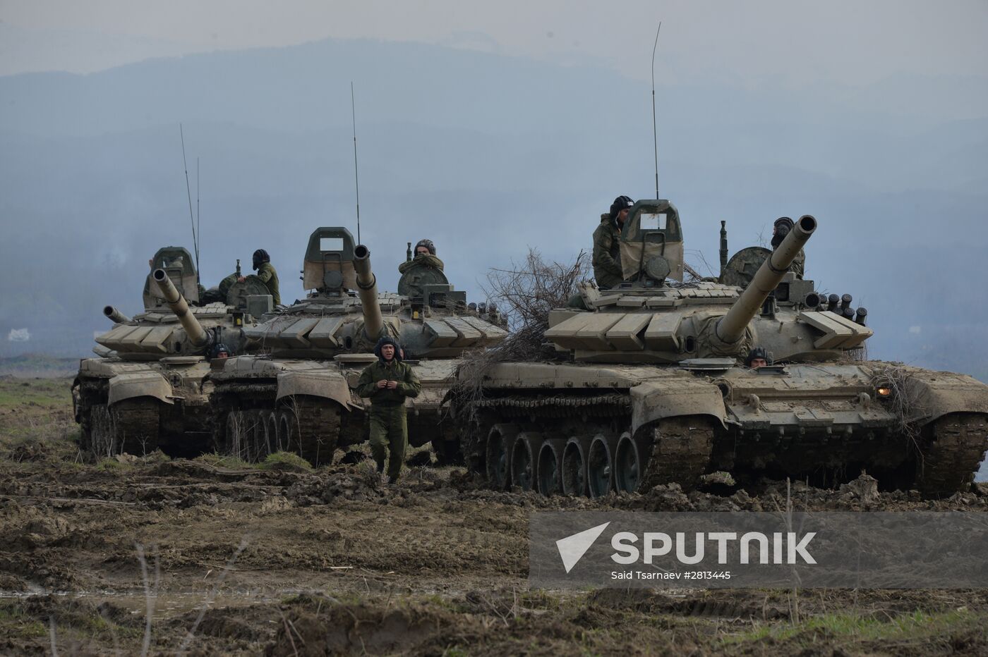 Battalion tactical exercise in Chechnya