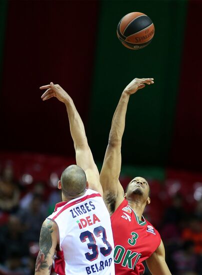 Euroleague Basketball. Lokomotiv Kuban vs. Crvena Zvezda