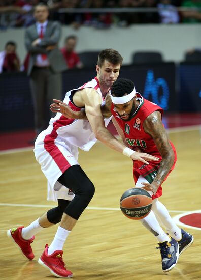 Euroleague Basketball. Lokomotiv Kuban vs. Crvena Zvezda