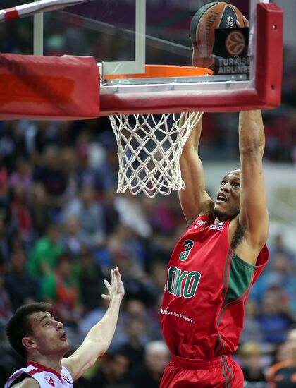 Euroleague Basketball. Lokomotiv Kuban vs. Crvena Zvezda