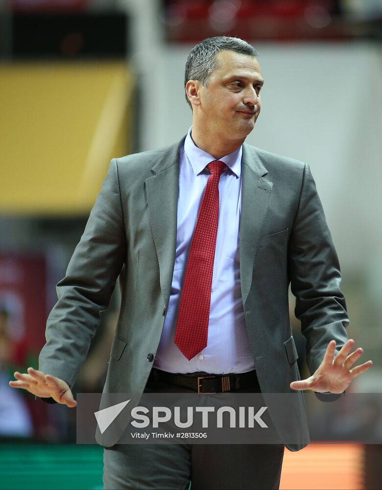 Euroleague Basketball. Lokomotiv Kuban vs. Crvena Zvezda