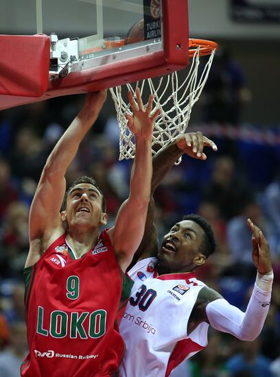 Euroleague Basketball. Lokomotiv-Kuban vs. Crvena Zvezda