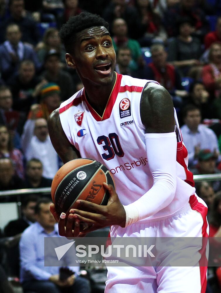 Euroleague Basketball. Lokomotiv-Kuban vs. Crvena Zvezda