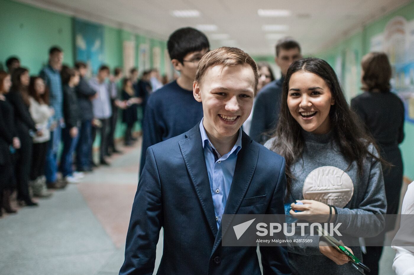 School-leavers take their Unified State Exam in Russian early
