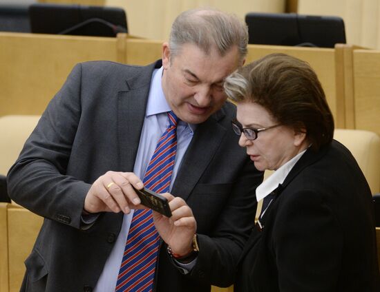 State Duma plenary meeting