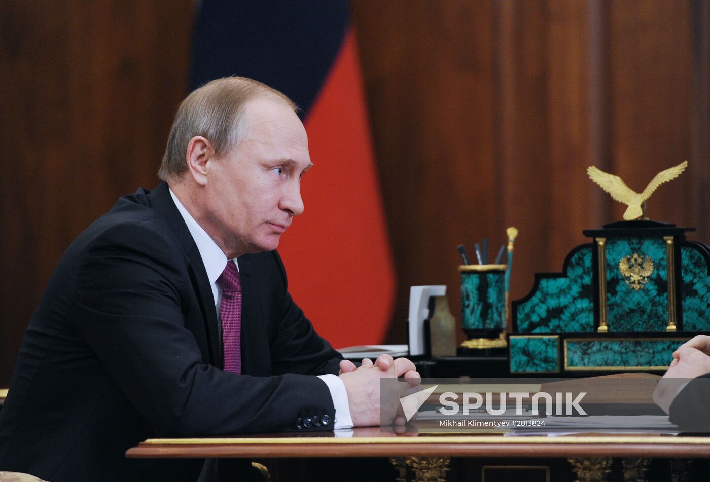 President Putin meets with Ramzan Kadyrov