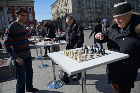 Chess festival in Moscow