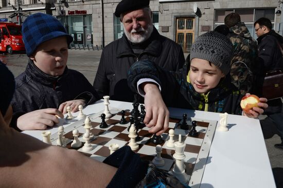 Chess festival in Moscow