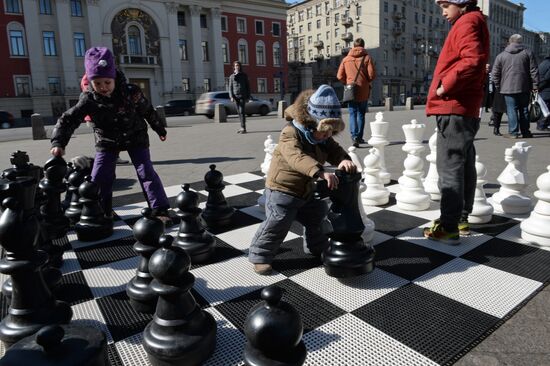 Chess festival in Moscow