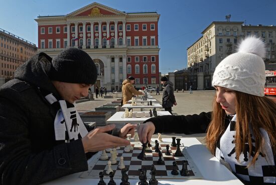 Chess festival in Moscow