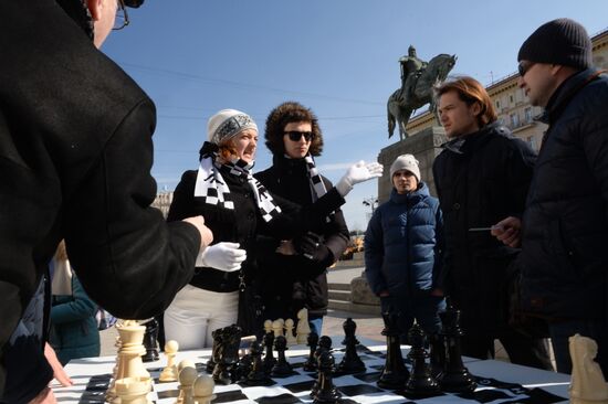 Chess festival in Moscow