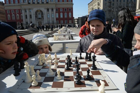 Chess festival in Moscow
