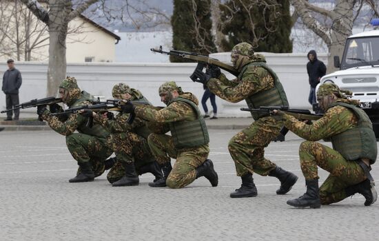 Interior Troops celebrate 205th anniversary in Sevastopol
