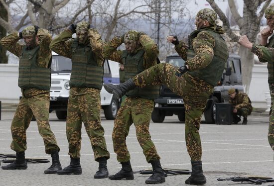 Interior Troops celebrate 205th anniversary in Sevastopol