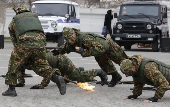 Interior Troops celebrate 205th anniversary in Sevastopol