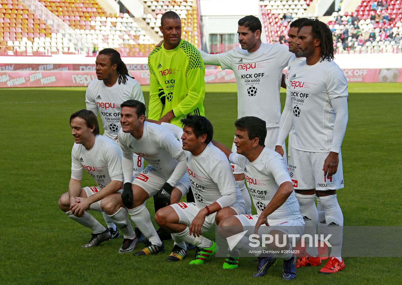 Football Stars for Russia's Children charity match