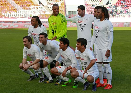 Football Stars for Russia's Children charity match