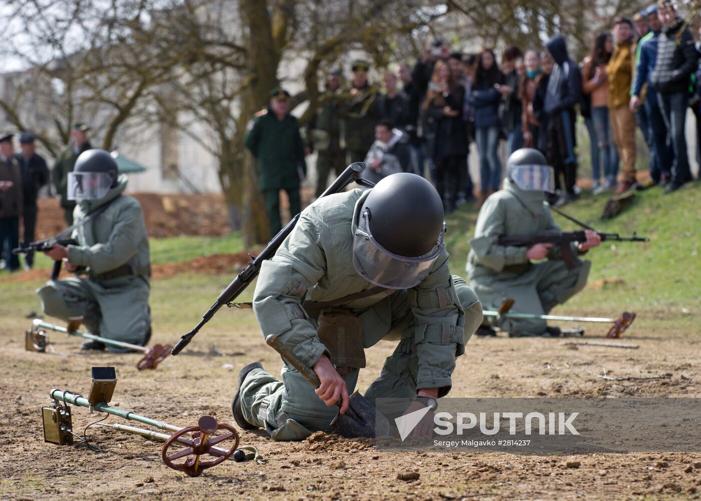 Conscipt Day at Black Sea Fleet detached engineer regiment