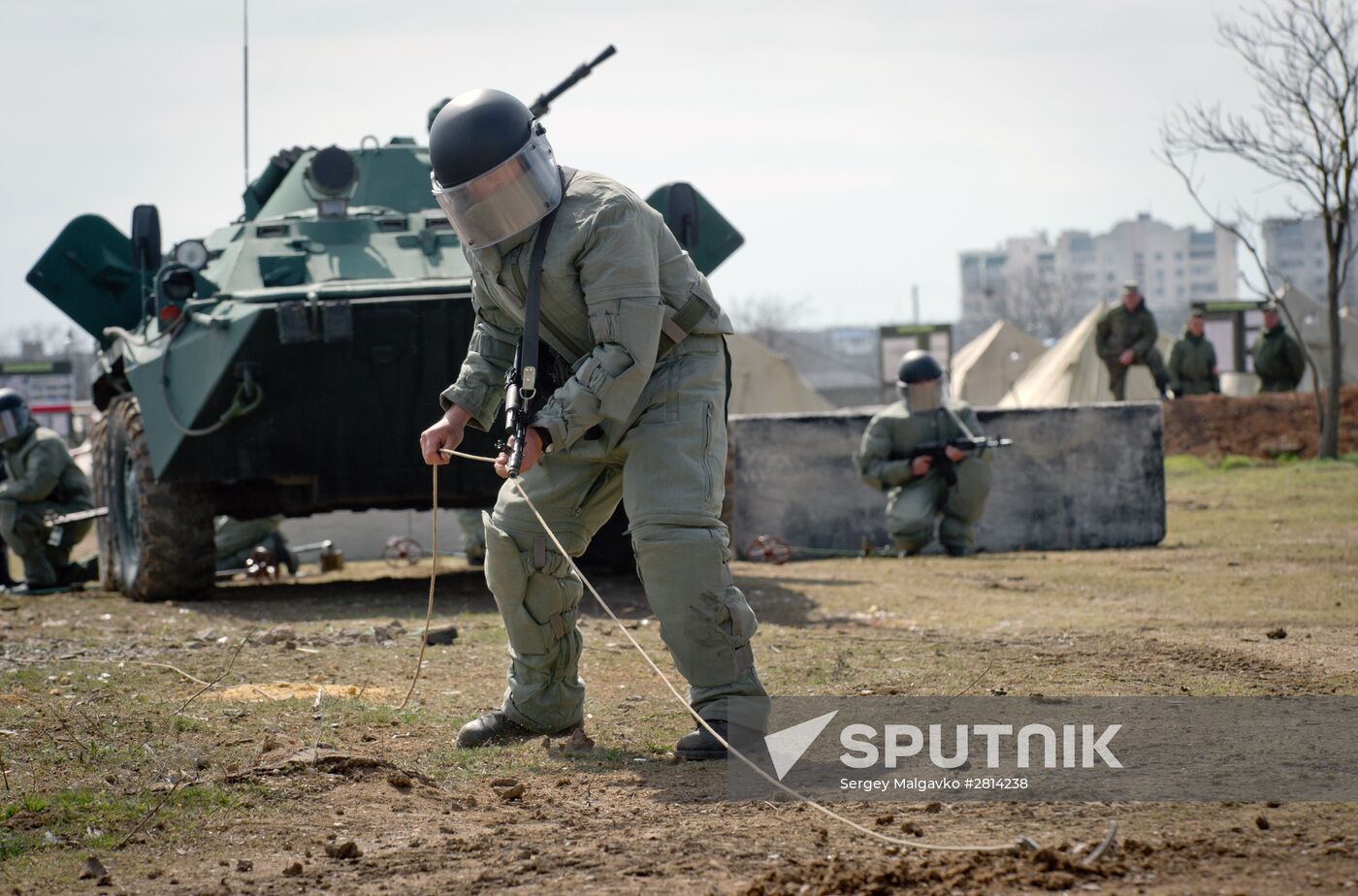 Conscipt Day at Black Sea Fleet detached engineer regiment