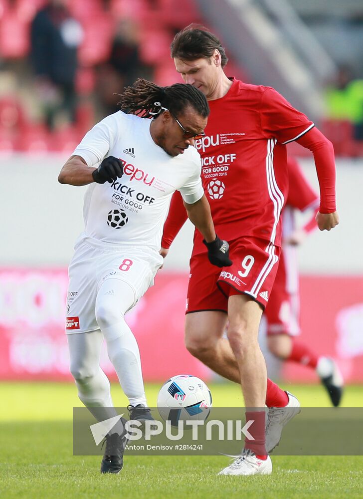 Football Stars for Russia's Children charity match