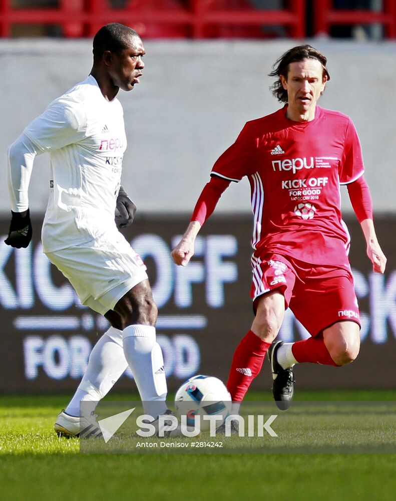 Football Stars for Russia's Children charity match