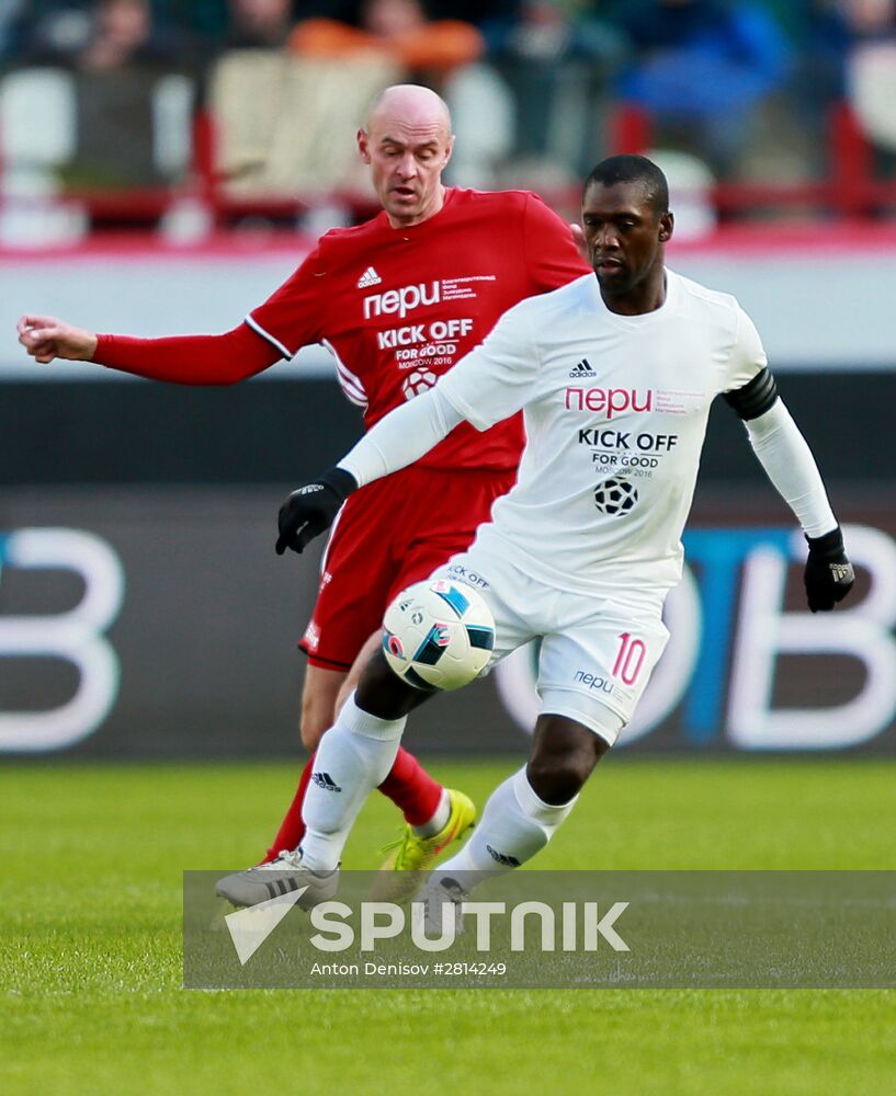 Football Stars for Russia's Children charity match