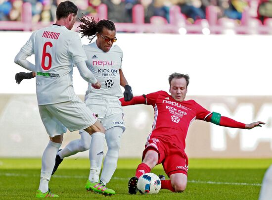 Football Stars for Russia's Children charity match