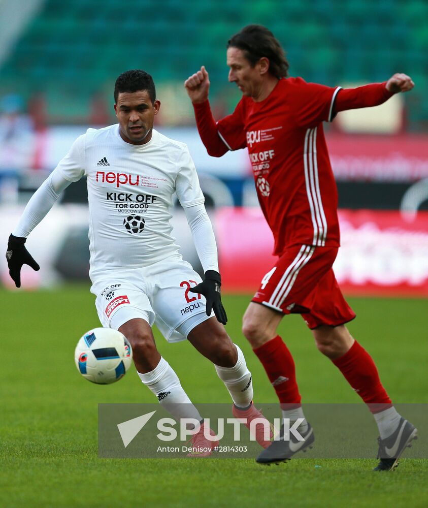 Football Stars for Russia's Children charity match