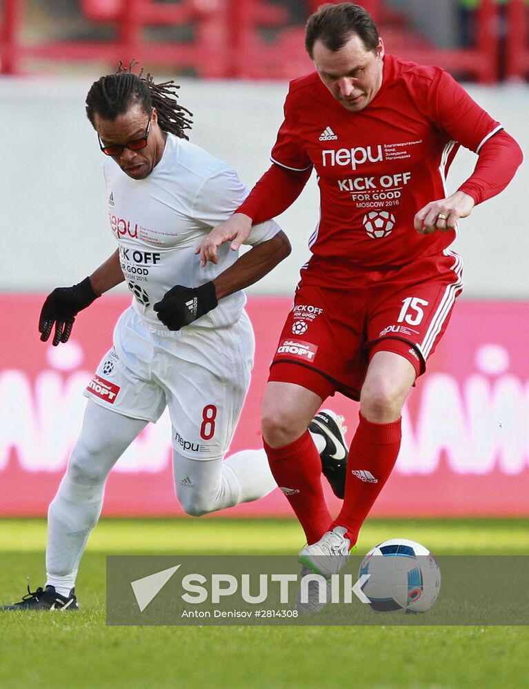 Football Stars for Russia's Children charity match