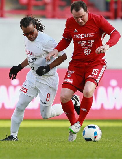 Football Stars for Russia's Children charity match