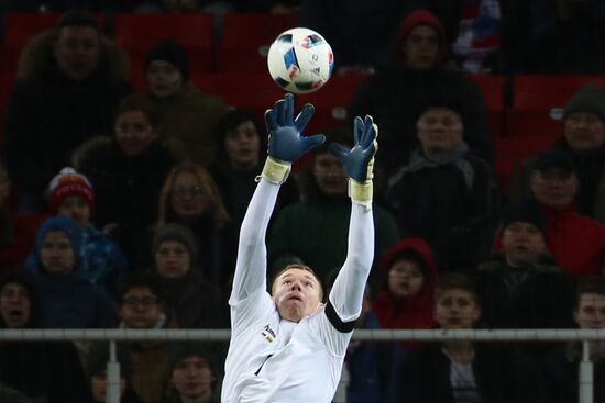 Football. Friendly match Russia vs. Lithuania