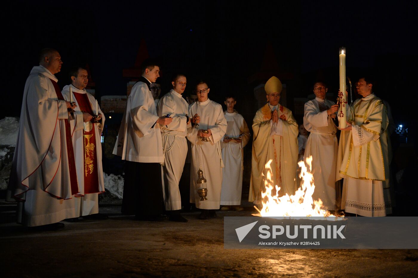 Catholic Easter celebrated in Russian regions