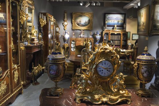 40th Russian Antique Salon opening