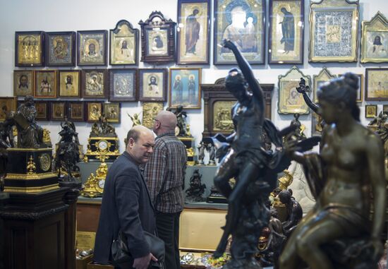 40th Russian Antique Salon opening