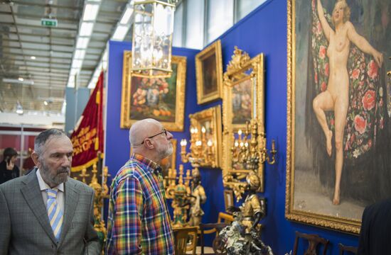 40th Russian Antique Salon opening