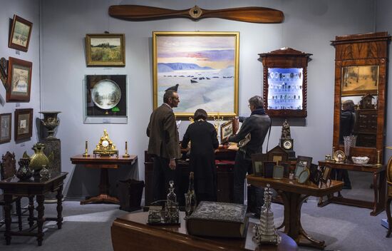 40th Russian Antique Salon opening