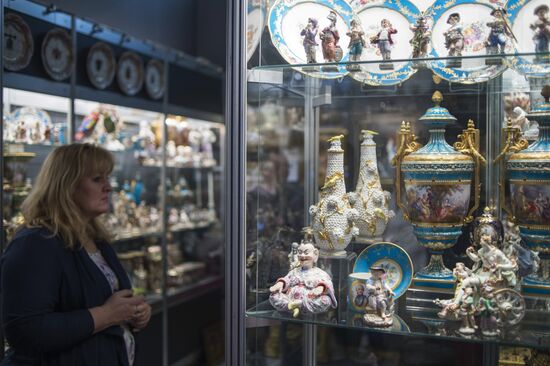 40th Russian Antique Salon opening
