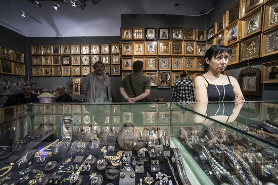 40th Russian Antique Salon opening