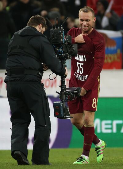 Russia vs. Lithuania friendly football match