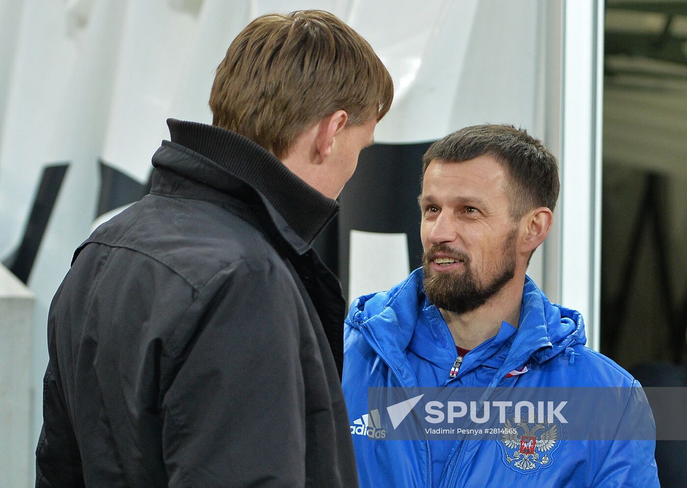 Russia vs. Lithuania friendly football match