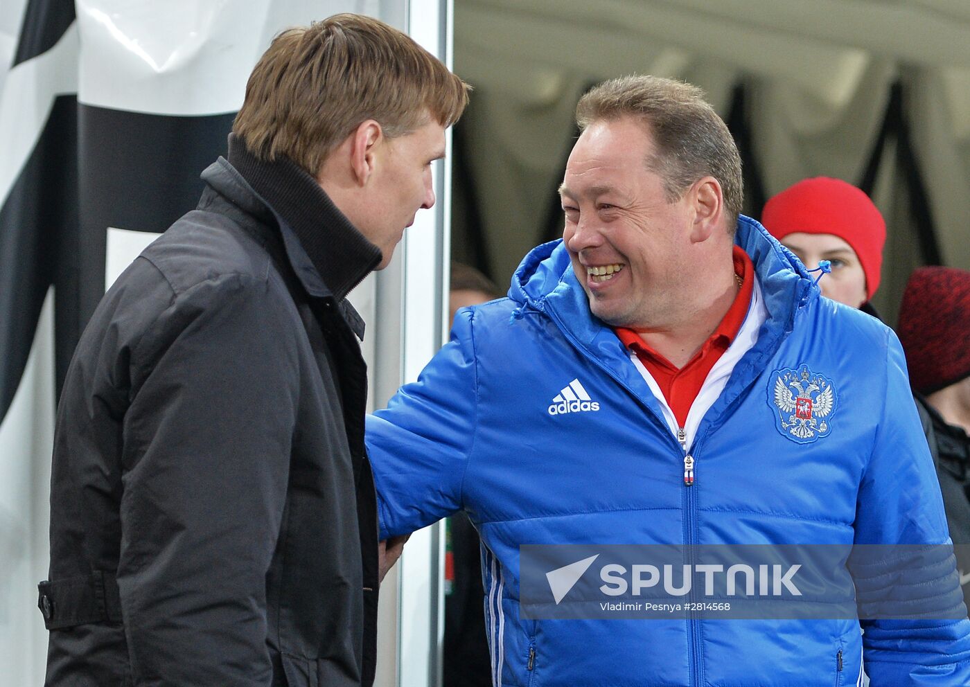 Russia vs. Lithuania friendly football match