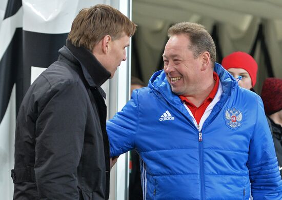 Russia vs. Lithuania friendly football match