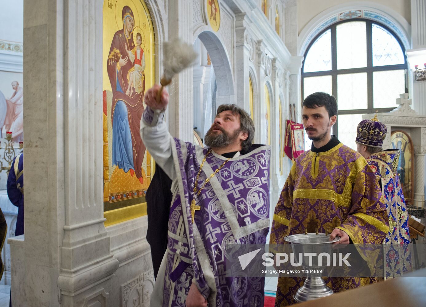 Sanctification of Church of St. Michael the Archangel in Sevastopol
